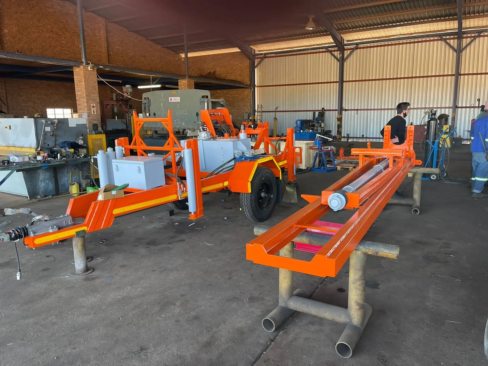 Assembly of drilling rig