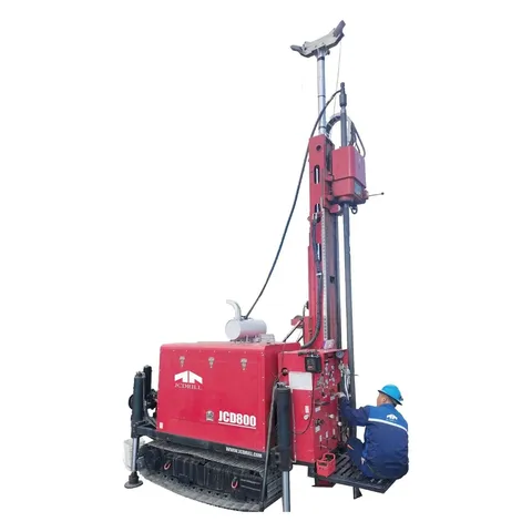 JCD800 crawler-mounted core drilling rig