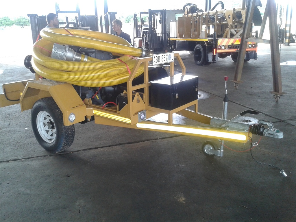 Mud Pump Trailer ORBIT 5402