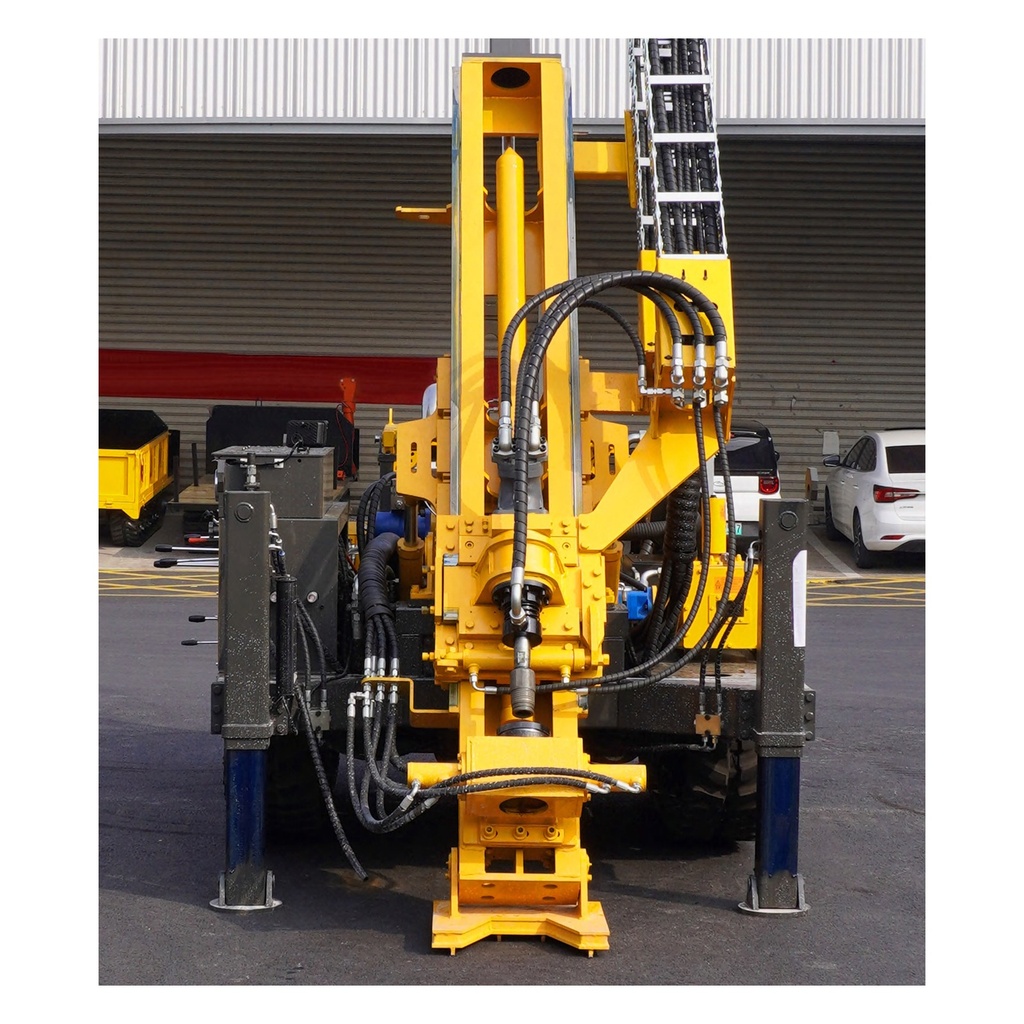 JCD400 Crawler-Mounted Core Drilling Rig jcd400_mast_detail