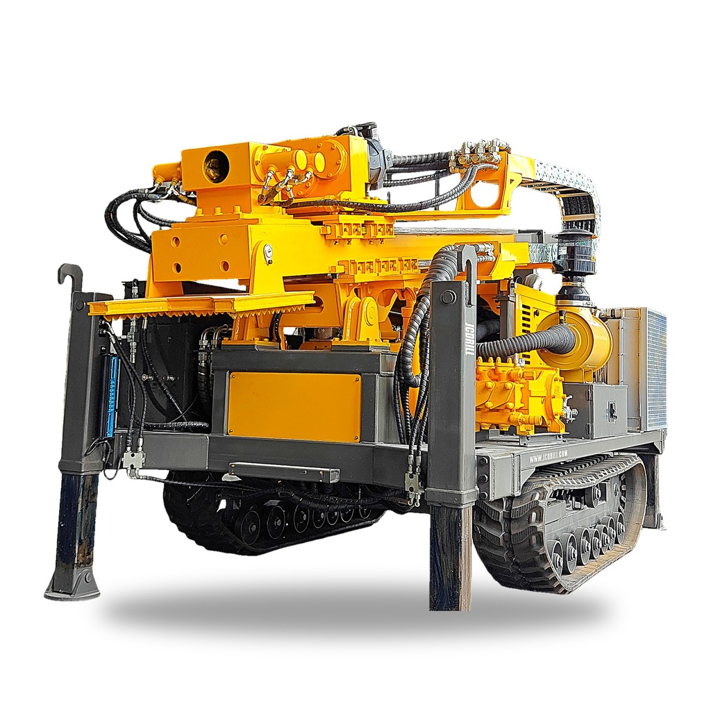JCD600 Crawler-Mounted Core Drilling Rig jcd600_rear