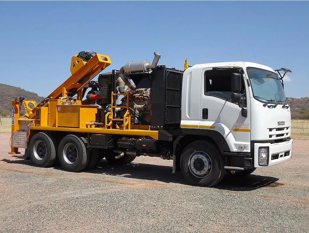 SAR210 DTH Post Hole Rig
